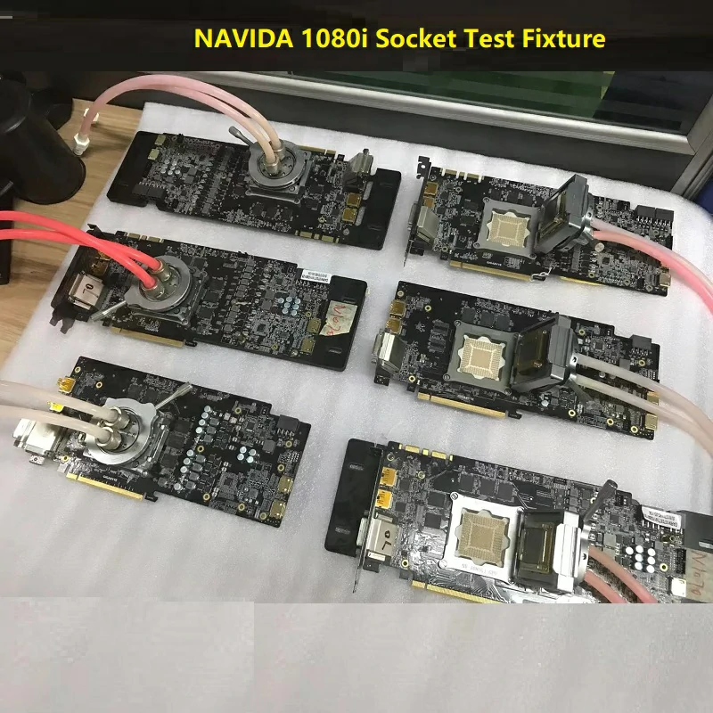 英伟达显卡 NVIDIA GeForce GTX 1080Ti 测试座 GPU 测试架